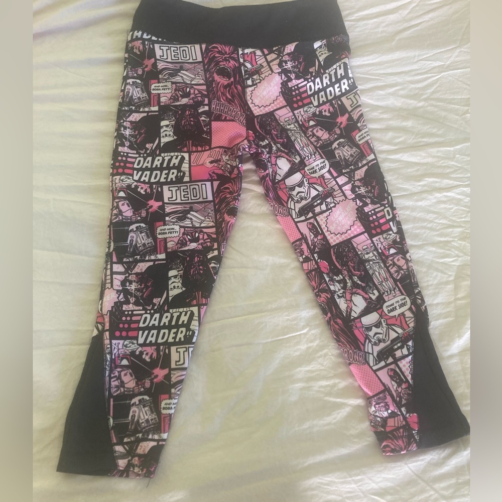 Star Wars pink leggings